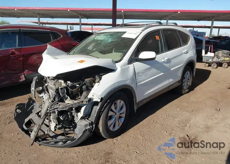 2012 Honda Cr-V Ex-L из США, поврежденный, VIN 5J6RM3H73CL038995